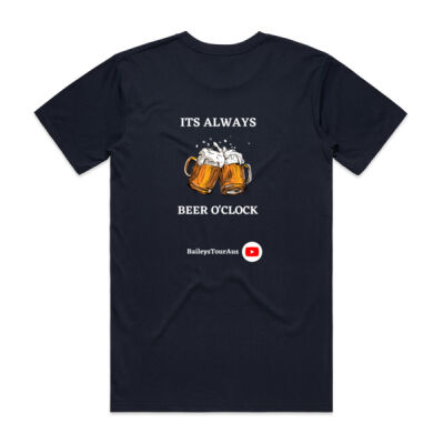 BTA - Men's Tee - 'Beer O'Clock' Thumbnail