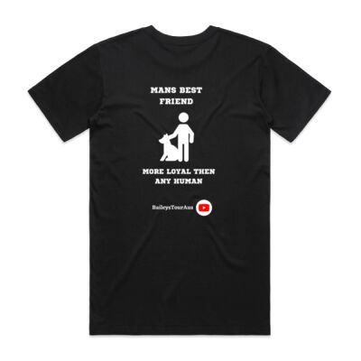 BTA - Men's Tee - 'Man's best friend' Thumbnail
