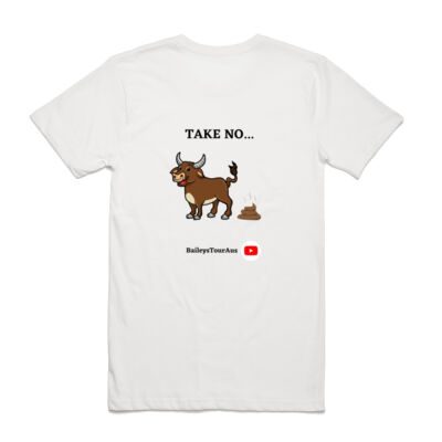 BTA - Men's Tee White - 'Take no...' Thumbnail