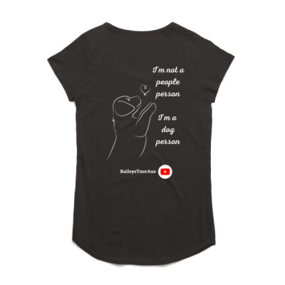 BTA - Women's Tee - 'Not a people person' Thumbnail