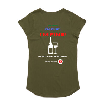 BTA - Women's Tee - 'I'm Fine' Thumbnail