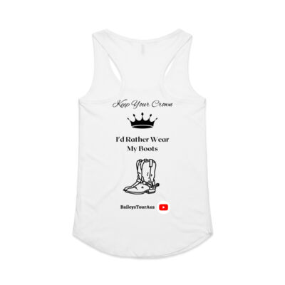 BTA - Women's Singlet - Keep Your Crown - Light Thumbnail