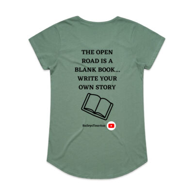 BTA - Women's Light Tee - 'Open Book' Thumbnail