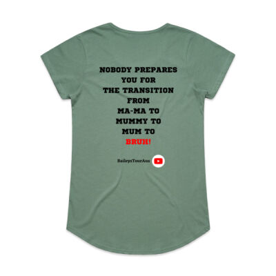 BTA - Women's Light Tee - 'BRUH!' Thumbnail