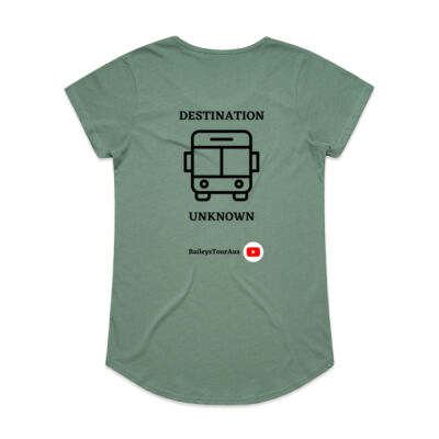 BTA - Women's Light Tee - 'Destination Unknown' Thumbnail