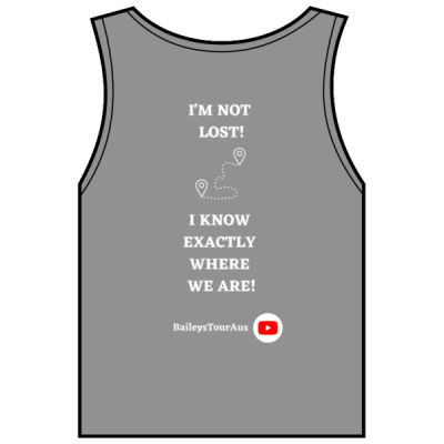 BTA - Men's Singlet - I'm Not Lost! Thumbnail